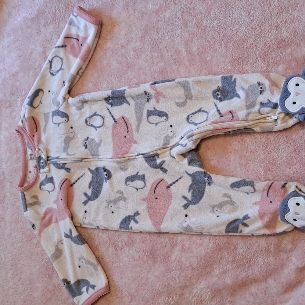 Carter's fleece footed sleeper